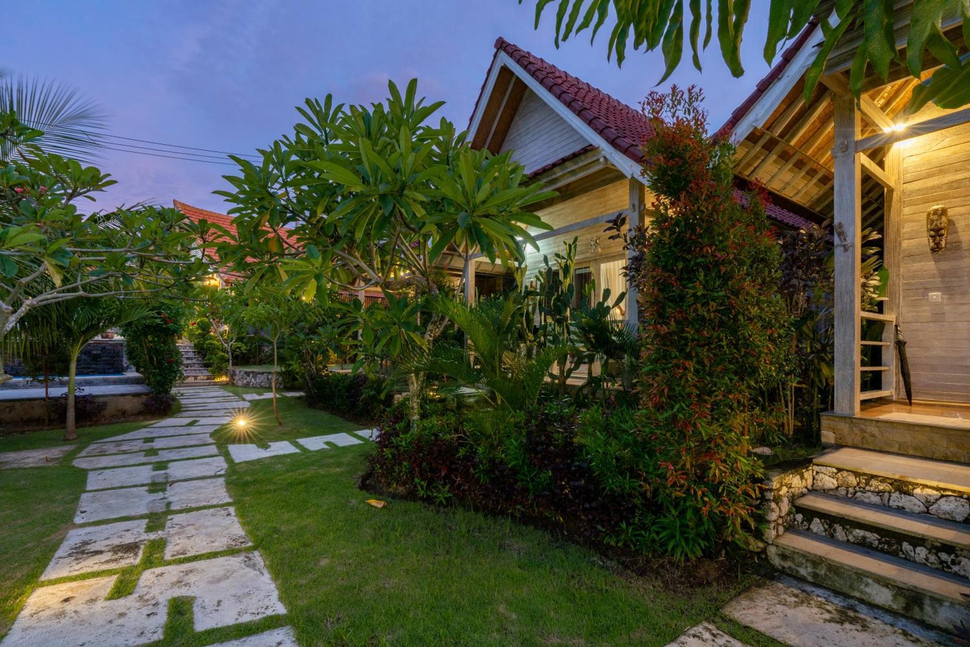 Le Biu Garden View Nusa Lembongan Exterior foto